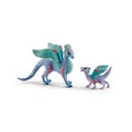 Schleich, Bayala, Kwiecisty Smok i Dziecko, figurka, 70592