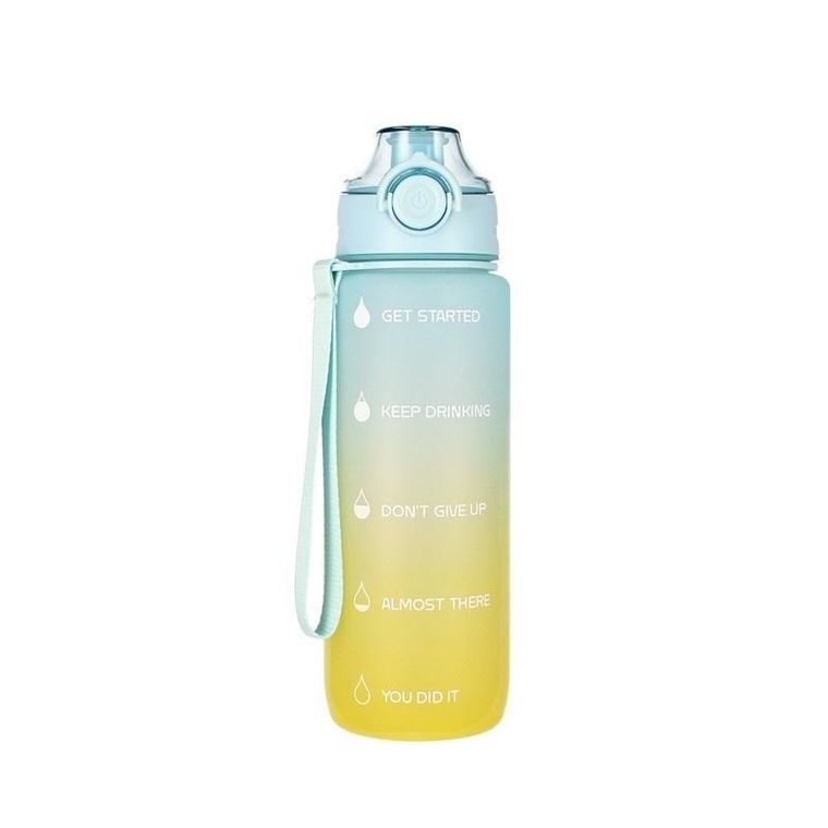 Starpak, bidon, Green Blue, 750 ml