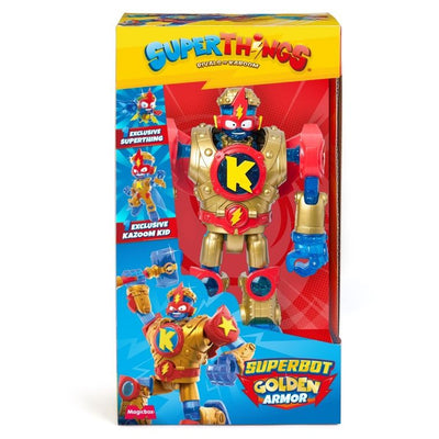 SuperThings, Superbot, Golden Armour, figurka