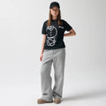 T-shirt oversize z bawełny czesanej Hello Kitty NOWEAR