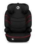Lionelo, Lars, I-size, fotelik samochodowy, 100-150 cm, Sporty Black Red