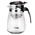 Vilde, dzbanek z zaparzaczem spustowym do herbaty, szklany, 960 ml
