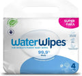 WaterWipes, BIO, chusteczki nawilżane, 4x60 szt.