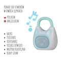 Alilo, Pocket Bunny K1, odtwarzacz MP3 z Bluetooth, niebieski