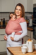 LennyLamb, chusta do noszenia dzieci, elastyczna, Kwarc, 5 m