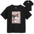 Cool Club, T-shirt dziewczęcy, czarny, Kuromi