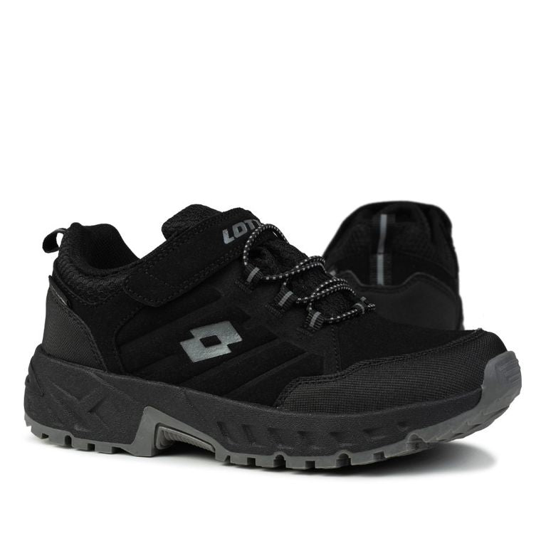 Buty sportowe damskie, czarne, Lotto Ketcham Low