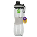 Strigo, bidon z gumowym uchwytem, szary, 600 ml