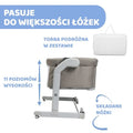 Chicco, Co-Sleeping, Next2Me, Magic Evo, łóżeczko dostawne, desert taupe