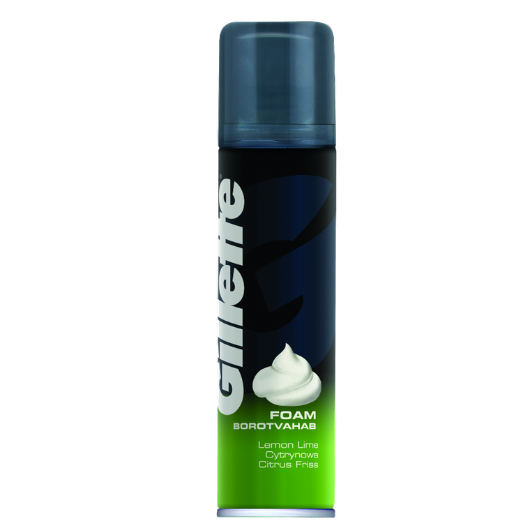 Gillette, pianka do golenia, cytrynowa, 200 ml