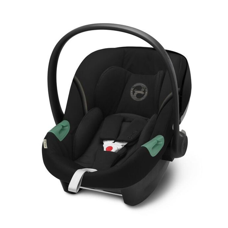 Cybex, Aton S2, I-size, fotelik samochodowy, 45-87 cm, 0-13 kg, Moon Black