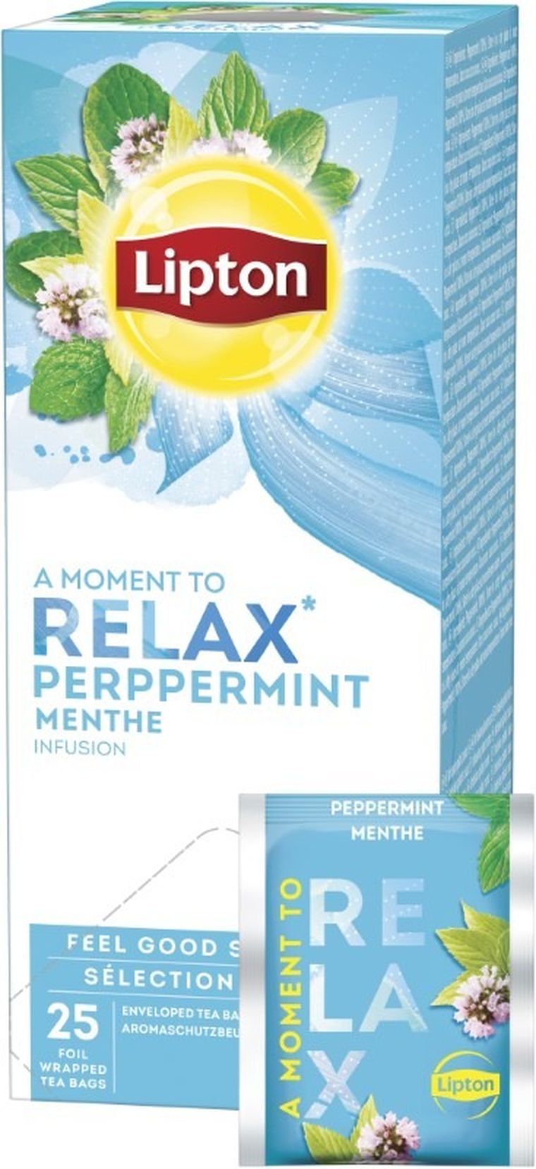 Lipton, Peppermint, herbata, 25 kopert