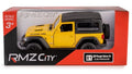 Daffi, RMZ City, Jeep Wrangler Rubicon 2021 Soft Top, pojazd, model metalowy, czerwony, 1: 32