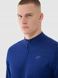 Bluza męska, rozpinana, granatowa, 4F