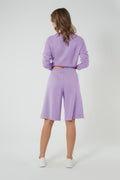 Bluza damska, fioletowa, Madri, Italian Fashion
