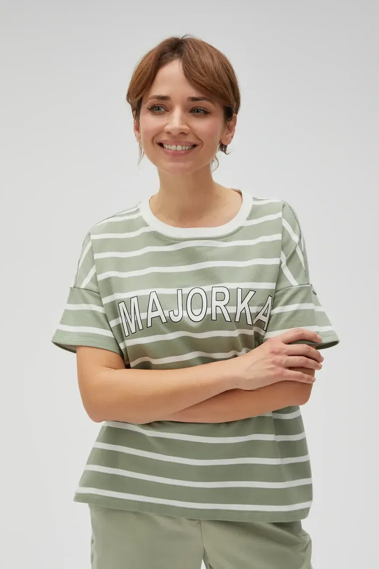 Bluza damska, khaki, Moodo