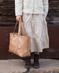 Elodie Details, torba dla mamy, Caramel Brown Braided