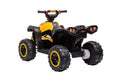 Lean Cars, quad, pojazd na akumulator, żółty