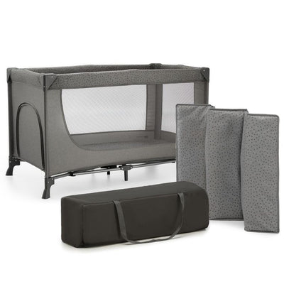 Kinderkraft, Joy 2, łóżeczko turystyczne, Dark Grey