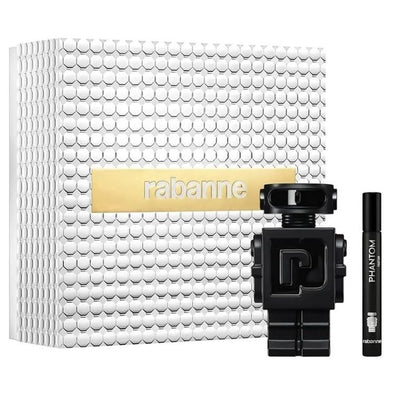 Paco Rabanne, Phantom, zestaw:  perfumy, spray, 100 ml + perfumy, spray, 10 ml