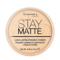 Rimmel, Stay Matte, puder prasowany, 1 Transparent, 14 g