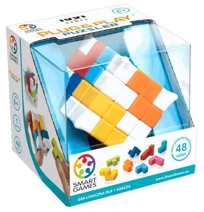 Smart Games, Plug & Play Puzzler, wersja angielska, gift box, gra logiczna