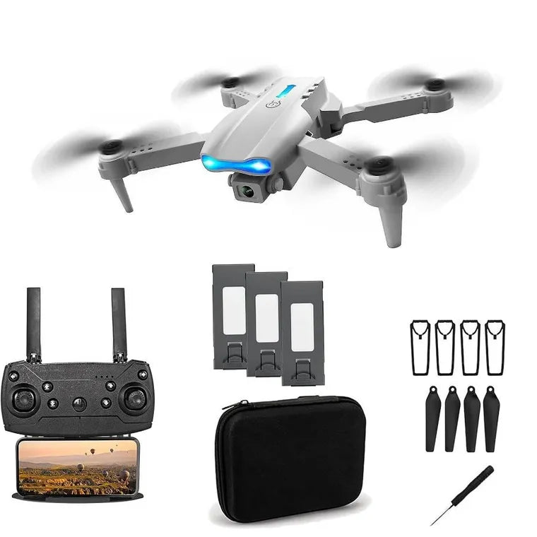 Extralink, E99 Pro, zestaw:  dron + 3 baterie + pokrowiec, 1800mAh
