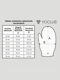 Rękawiczki narciarskie dziewczęce, granatowe, Yoclub