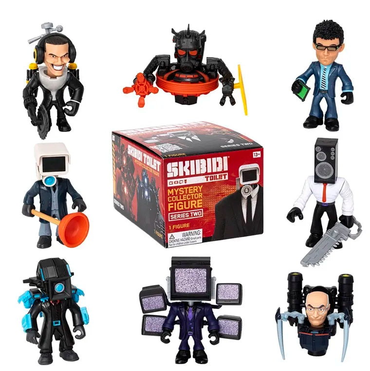 Skibidi Toilet, Tajemnicze Figurki, figurka kolekcjonerska, 1 szt.