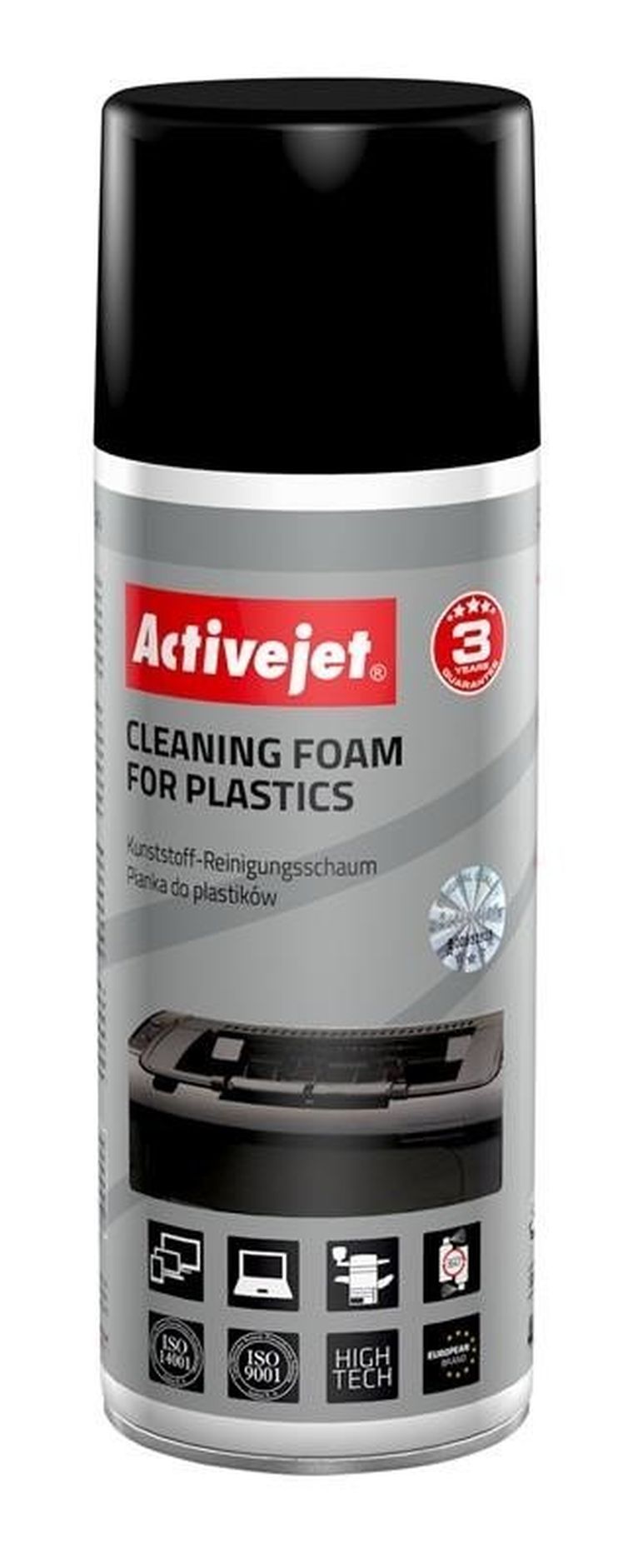 Activejet, pianka do czyszczenia plastiku, 400 ml