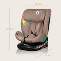 Lionelo, Bastiaan One, I-Size, fotelik samochodowy, Beige Sand, 40-150 cm