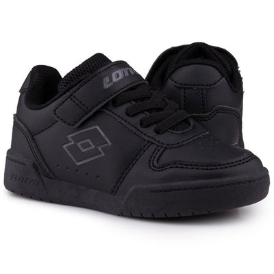 Buty sportowe chłopięce, czarne, Lotto