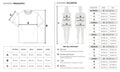 Granatowa koszulka basic o kroju relaxed NOWEAR