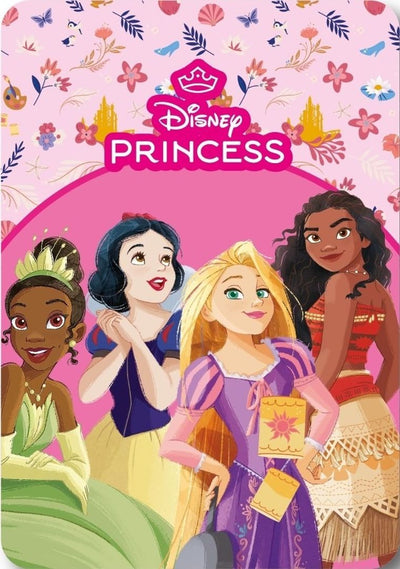 Księżniczki Disney, koc polarowy, różowy, 100x140 cm