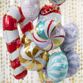 PartyDeco, balon foliowy, cukierek, 35 cm