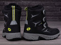 Buty zimowe dziecięce, ocieplane, czarne, Lotto Pincecreek Tex