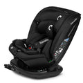 Lionelo, Bastiaan, RWF, I-size, fotelik samochodowy, Black Carbon, 0-36 kg, 40-150 cm