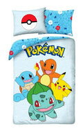Pokemon, 2-częściowy komplet pościeli, 140x200 cm