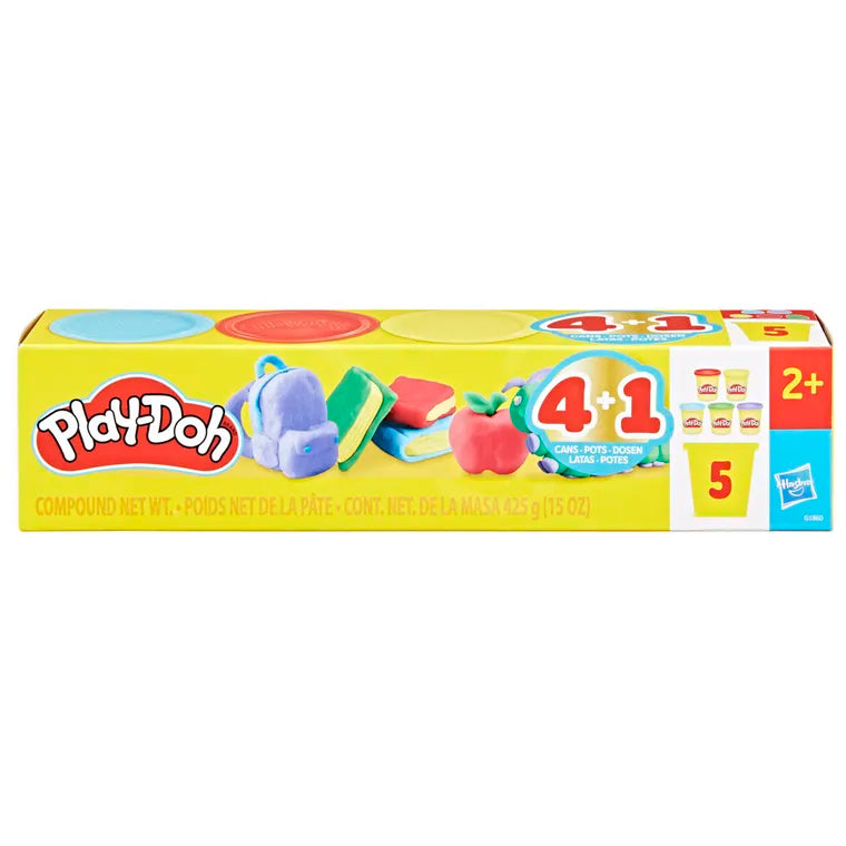 Play-Doh, Back To School, zestaw kreatywny, 5 tub