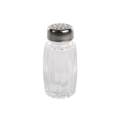 Practic, solniczka szklana 50 ml, nierdzewna