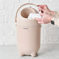 Nattou, Dropy, kosz na pieluchy, taupe, 27 cm, 20l