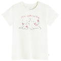 Cool Club, T-shirt dziewczęcy, biały