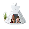 Extralink, Tipi 3D, kolorowanka, zestaw kreatywny z markerami, 60 szt.
