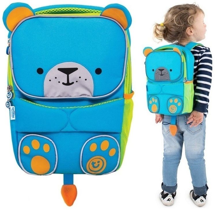 Trunki, Bert, plecak toodlepak, niebieski