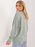 Bluza damska, zielona, Sublevel