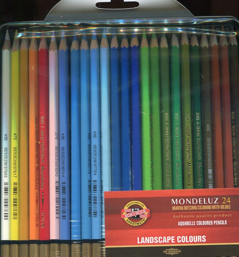 Koh-I-Noor, kredki, Mondeluz, 24 kolory