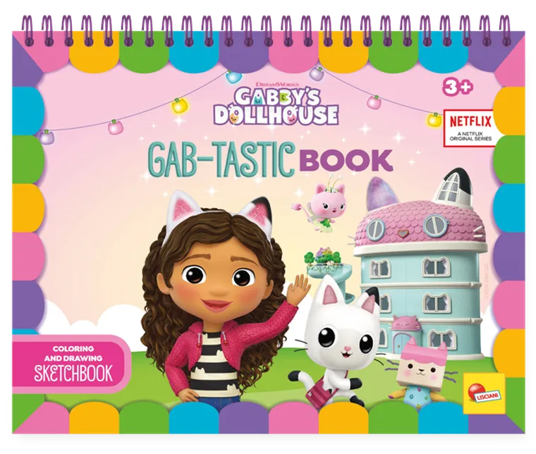 Koci Domek Gabi. Gab-Tastic. Malowanka