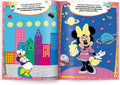 Myszka Minnie. 100 brokatowych naklejek