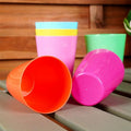 Excellent Houseware, kubki plastikowe, 280 ml, 6 szt.
