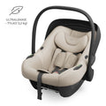 Kinderkraft, I-Lite, fotelik samochodowy, nosidełko, Beige, 40-86 cm
